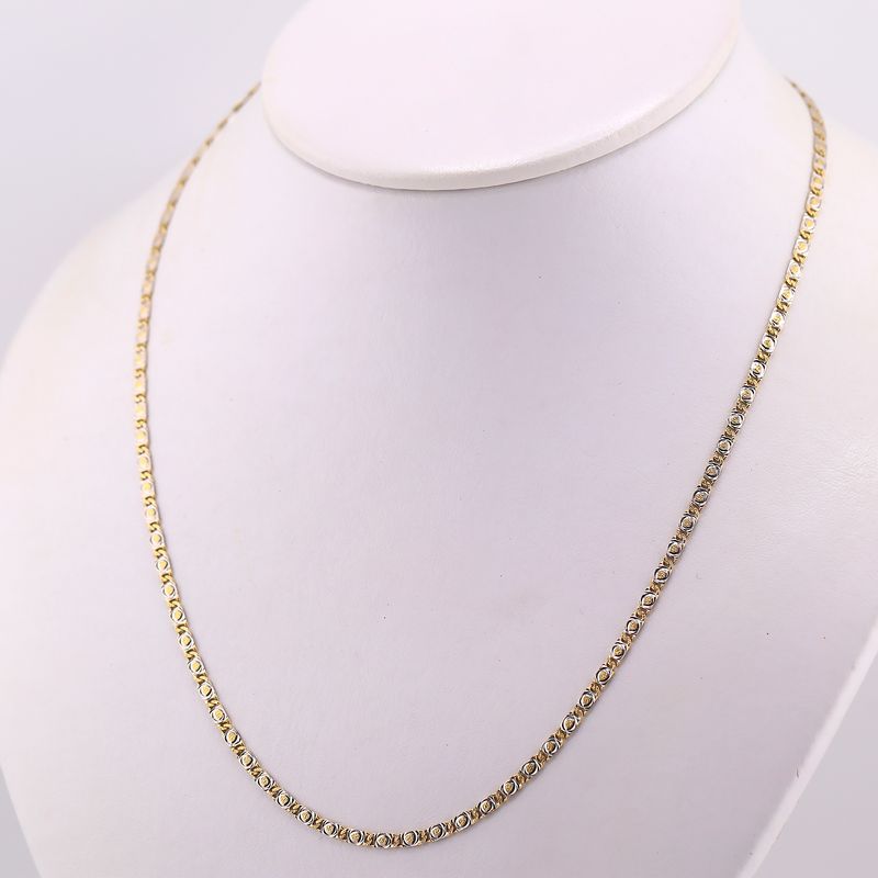 Cadena Ojo De Tigre 14k 9.3g 45cm